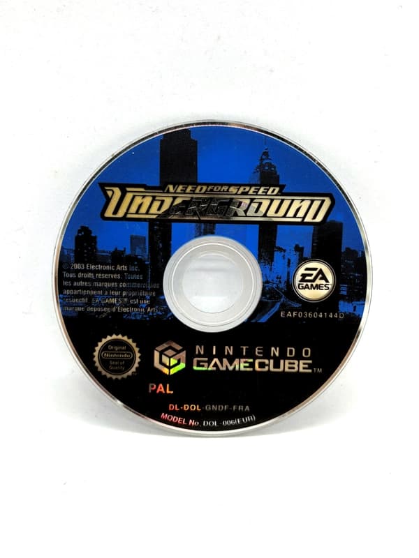 Need for Speed Underground Nintendo Gamecube (game only) (FR)