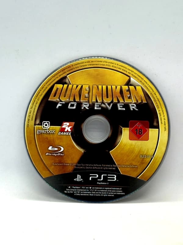 Duke Nukem Forever PS3 (game only)