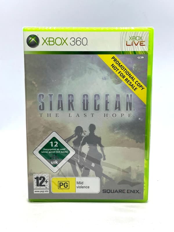 Star Ocean The Last Hope PROMO Xbox 360 (New & Sealed)