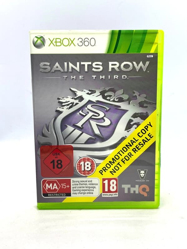 Saints Row The Third PROMO Xbox 360