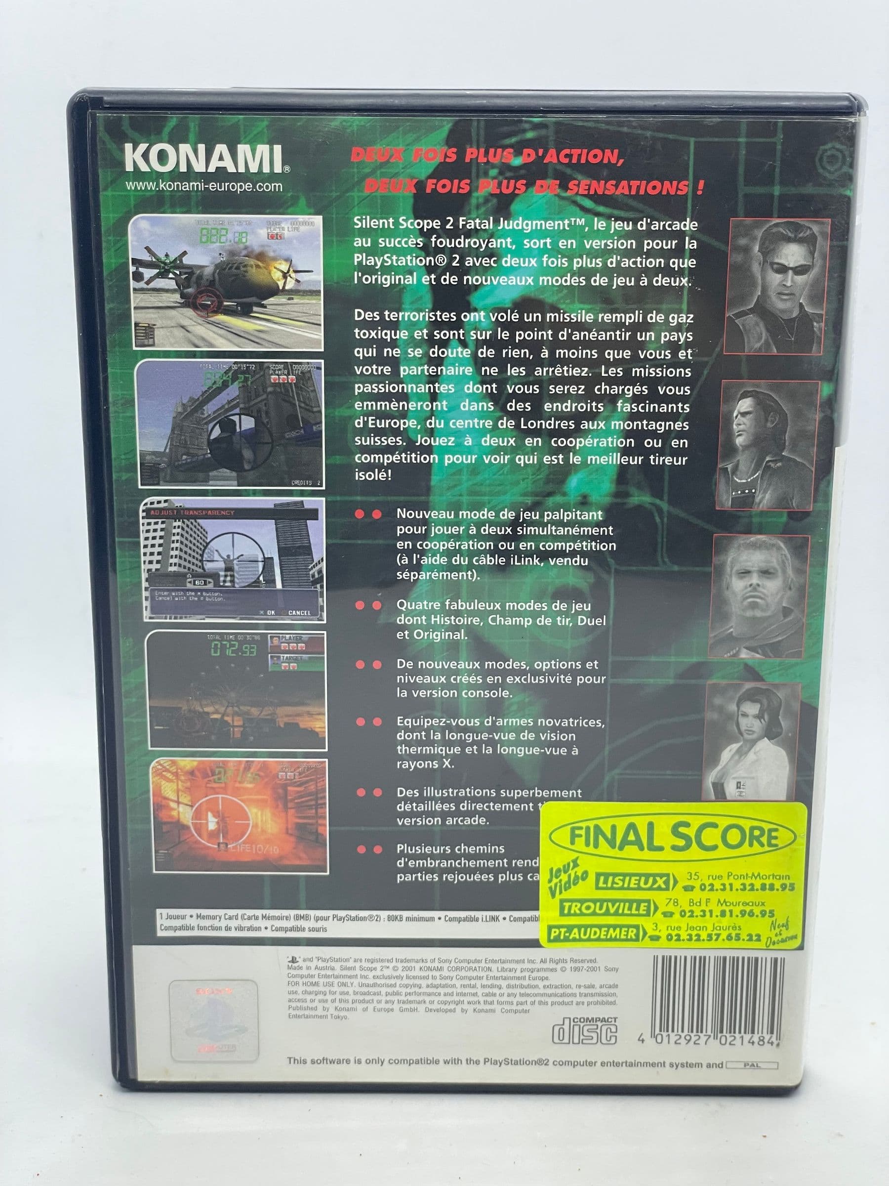 Silent Scope 2 Fatal Judgement PS2
