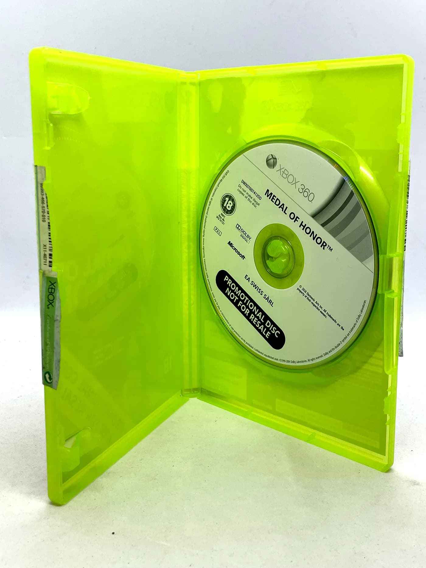 Medal of Honor PROMO Xbox 360
