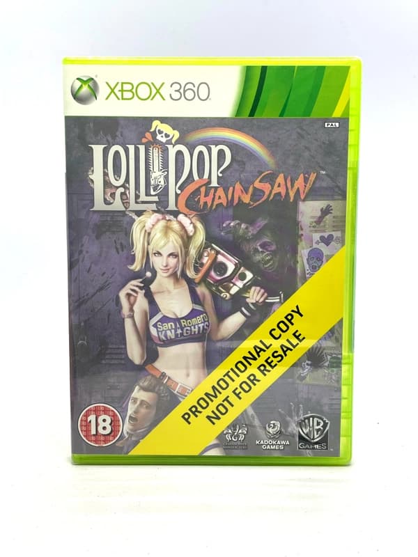 Lollipop Chainsaw PROMO Xbox 360 (New and Sealed)
