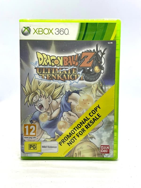 Dragon Ball Z Ultimate Tenkaichi PROMO Xbox 360 (New & Sealed)