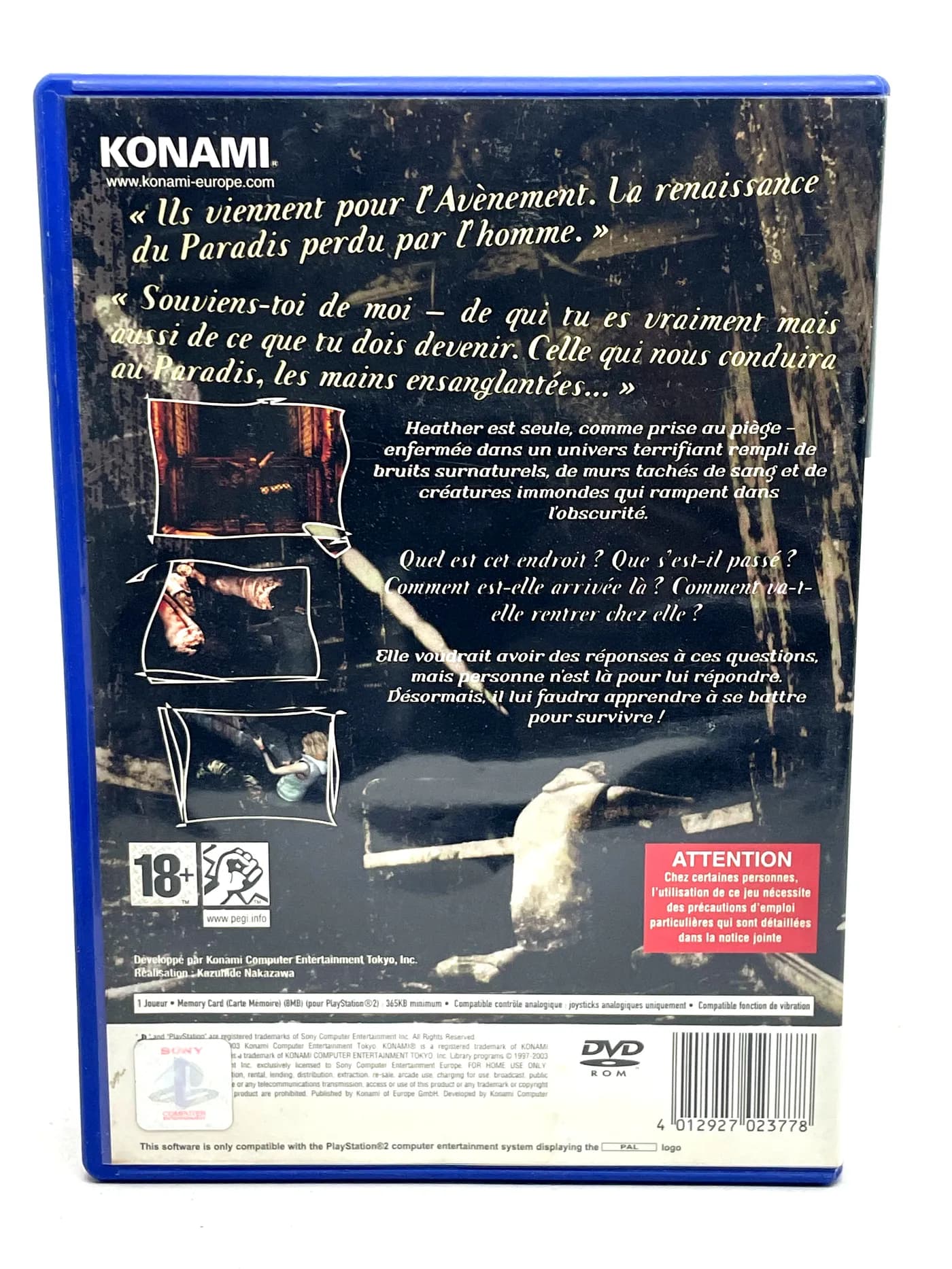 Silent Hill 3 PS2