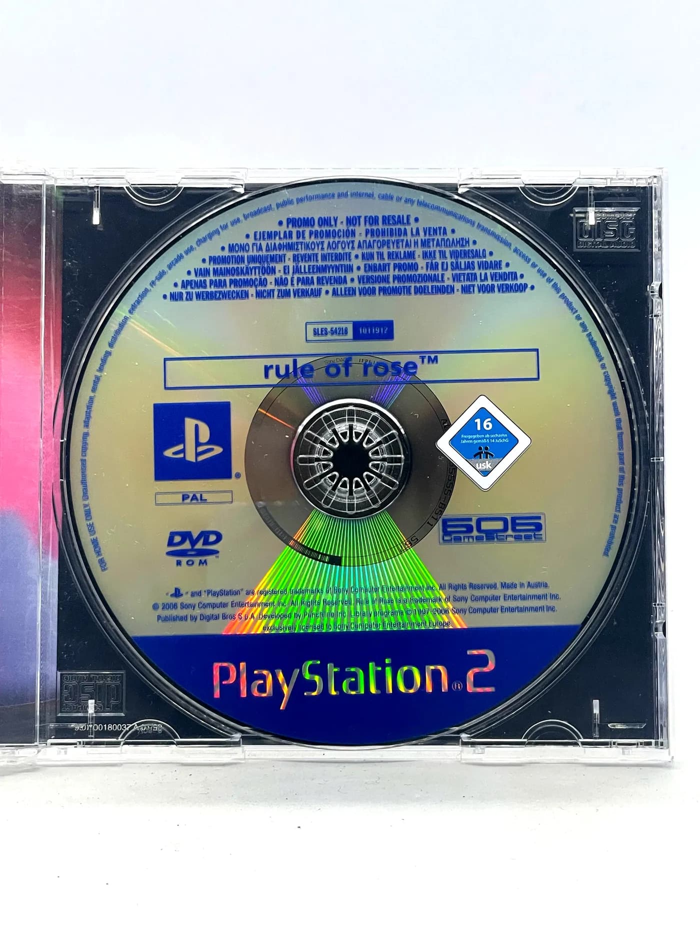 Rule of Rose PROMO UK Holy Grail PS2 FULL GAME (game only)