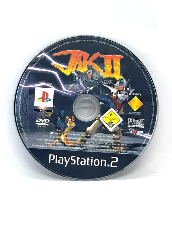 Jak II Renegade PS2 (sama gra)