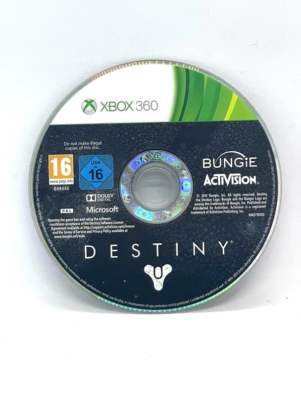 Destiny Xbox 360 (game only)
