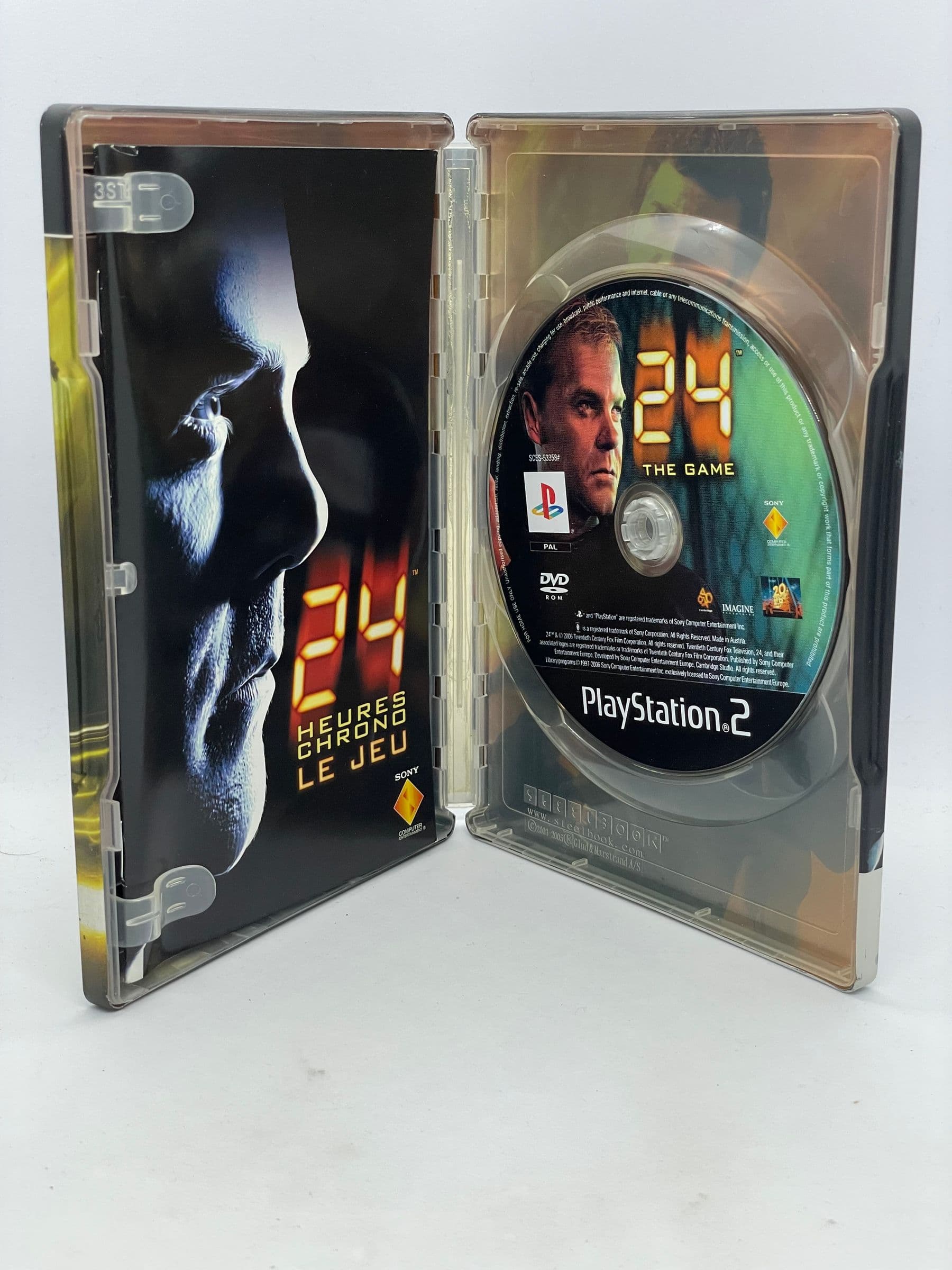 24 The Game PS2 Steelbook