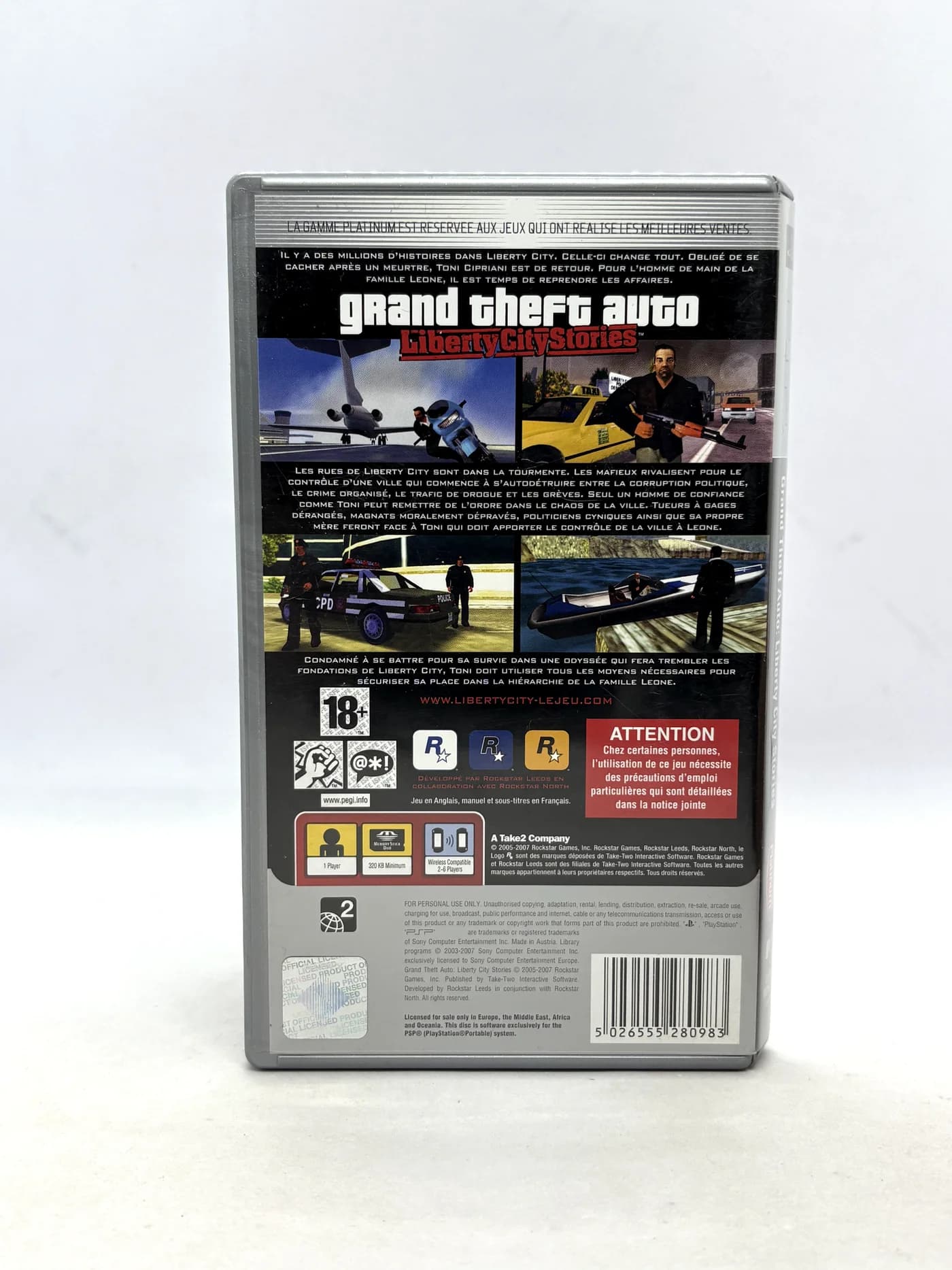 Grand Theft Auto Liberty City Stories PSP