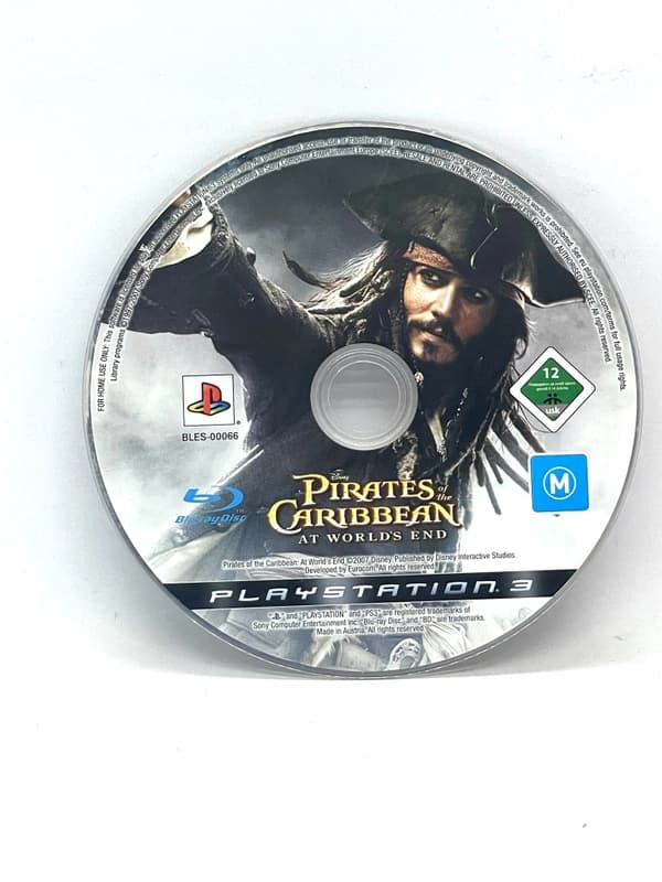 Pirates of the Caribbean At World's End PS3 (game only)