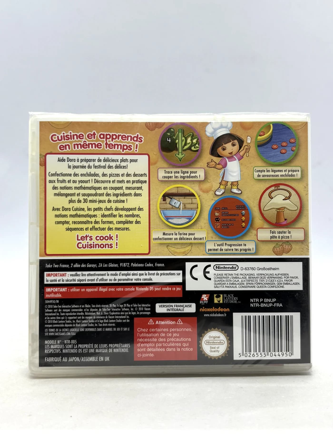 Dora the Explorer: Dora's Cooking Club Nintendo DS (New & Sealed)
