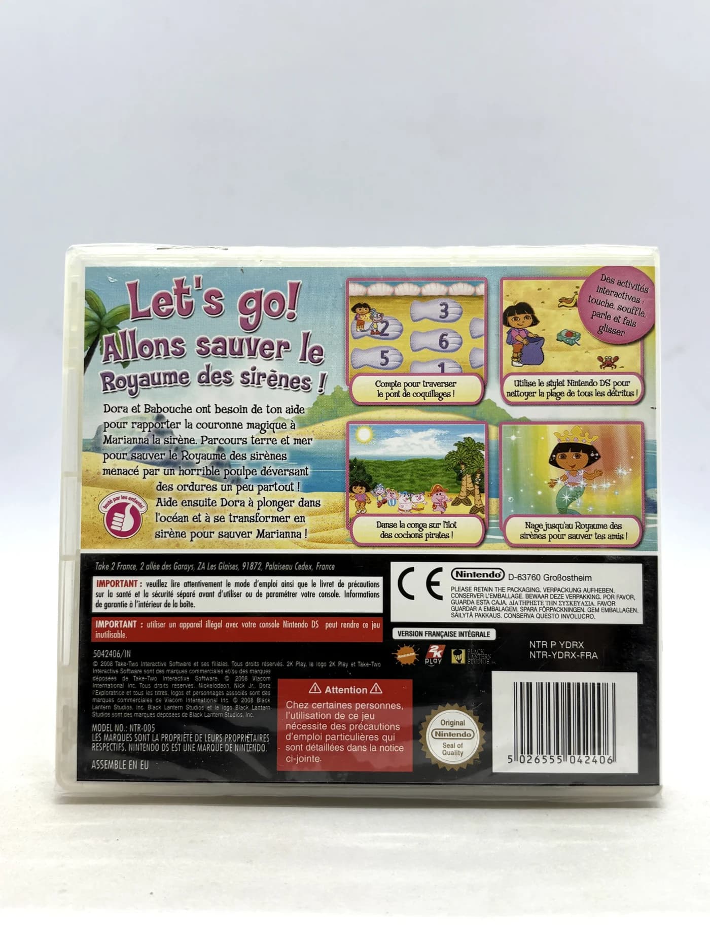 Dora Saves the Mermaids Nintendo DS (Brand New & Sealed)