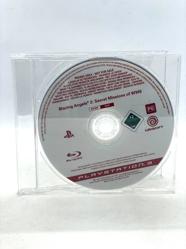 Blazing Angels Secret Weapons of WWII PROMO PS3 (sama gra)