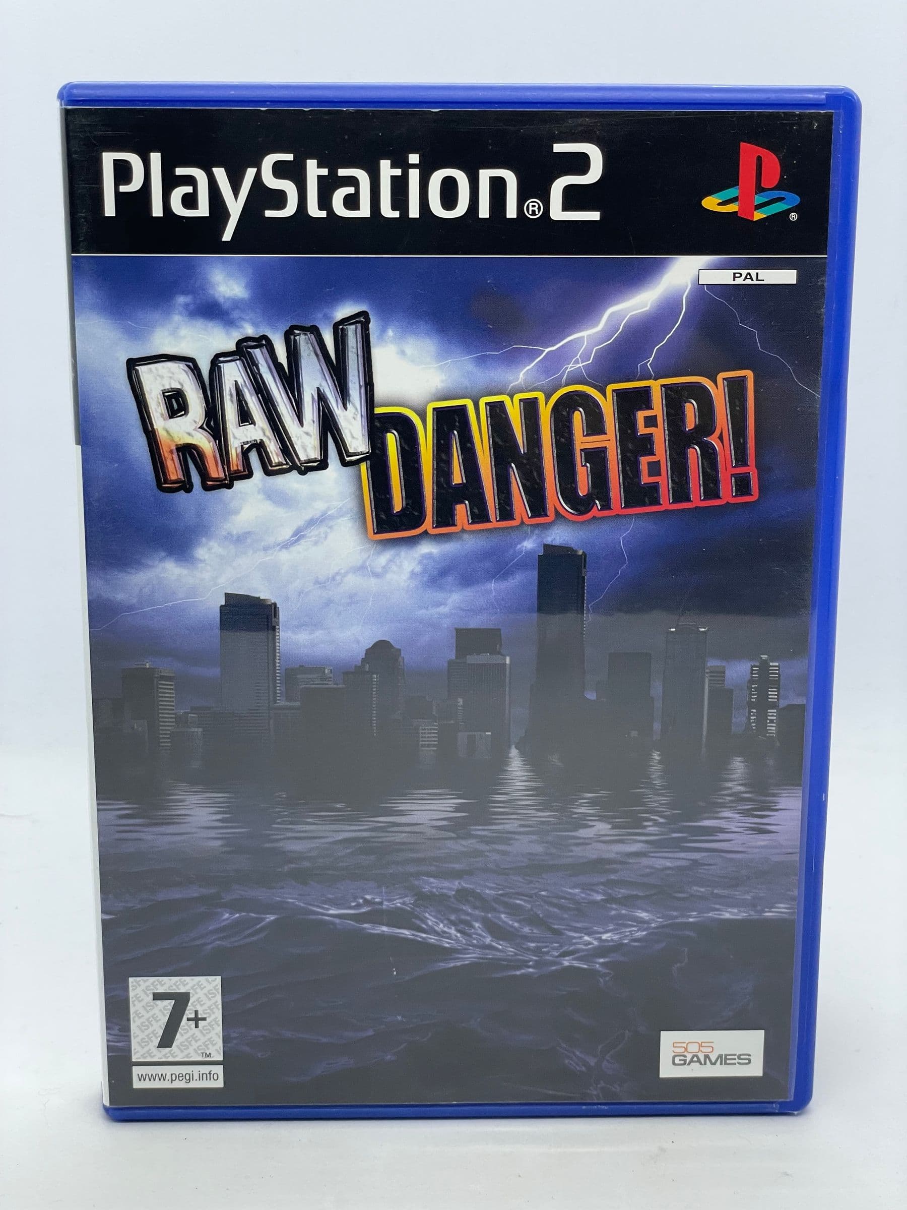 Raw Danger PS2 (super rare)