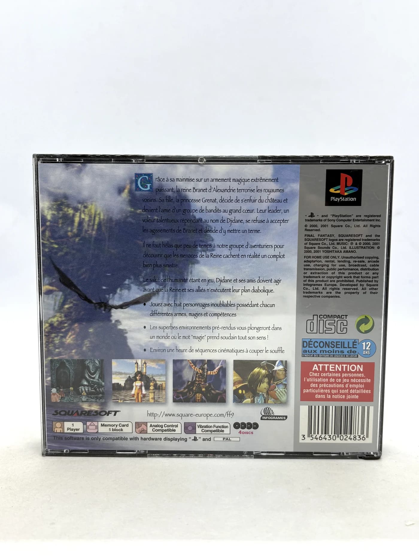 Final Fantasy IX PS1 PSX (FR)