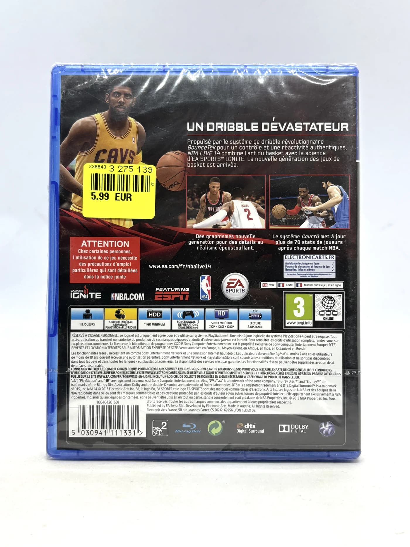 NBA Live 14 PS4 (Brand New & Sealed)