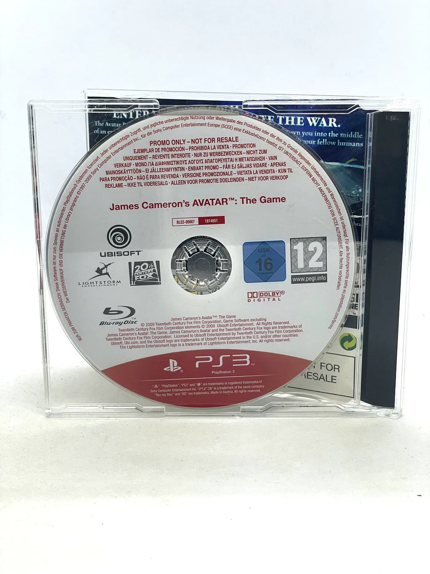 Avatar The Game PROMO PRESS PS3
