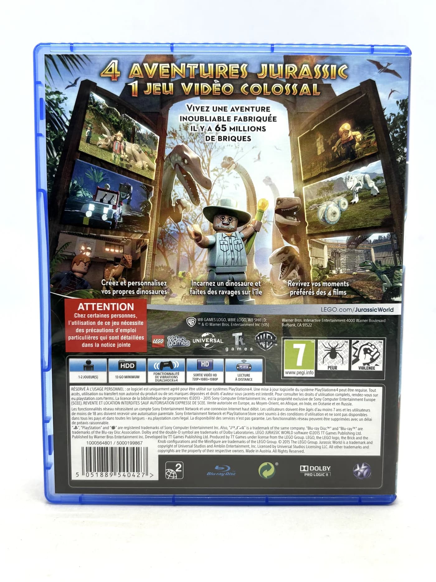 Lego Jurassic World PS4