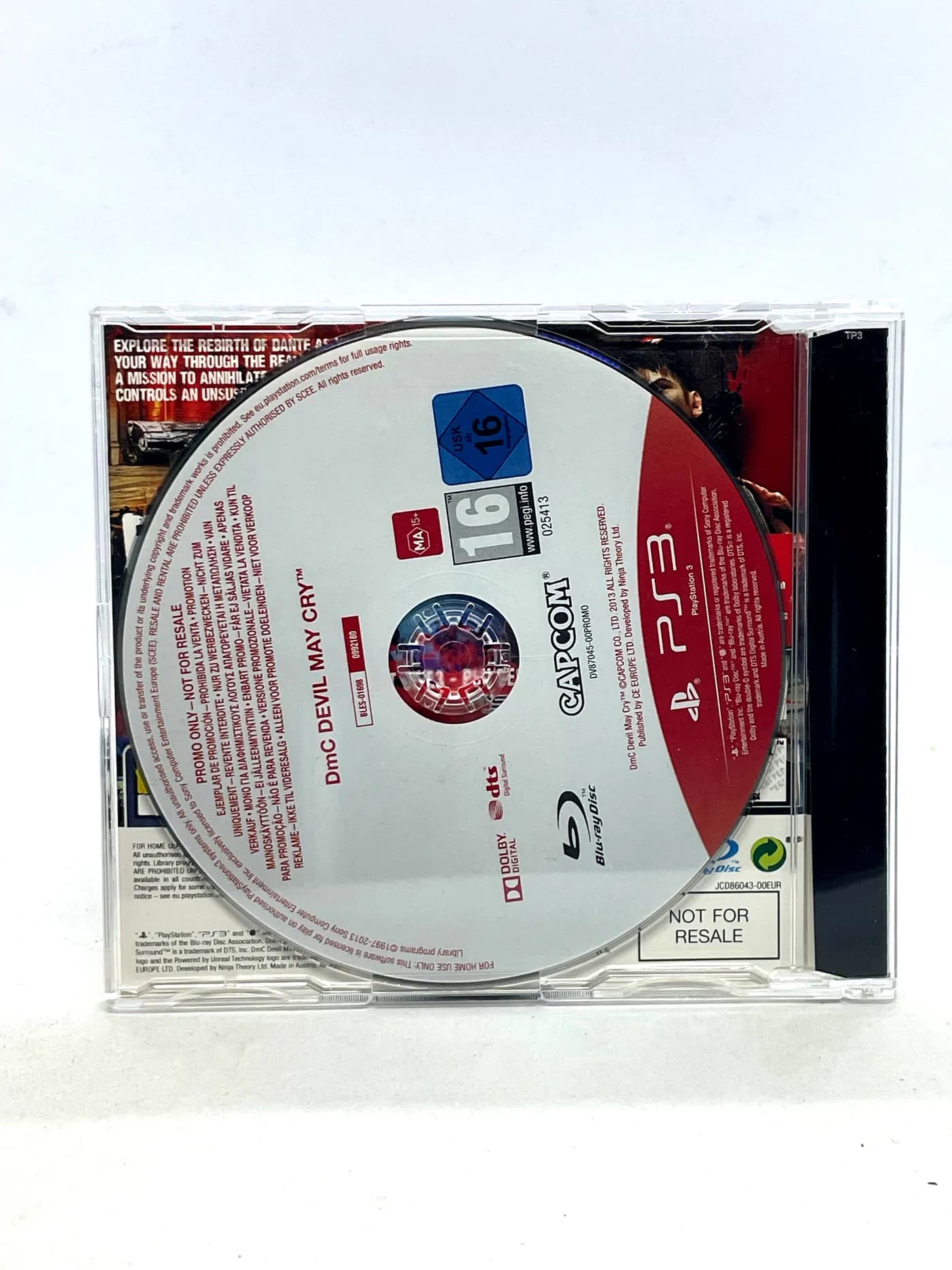 DmC Devil May Cry PROMO PRESS PS3