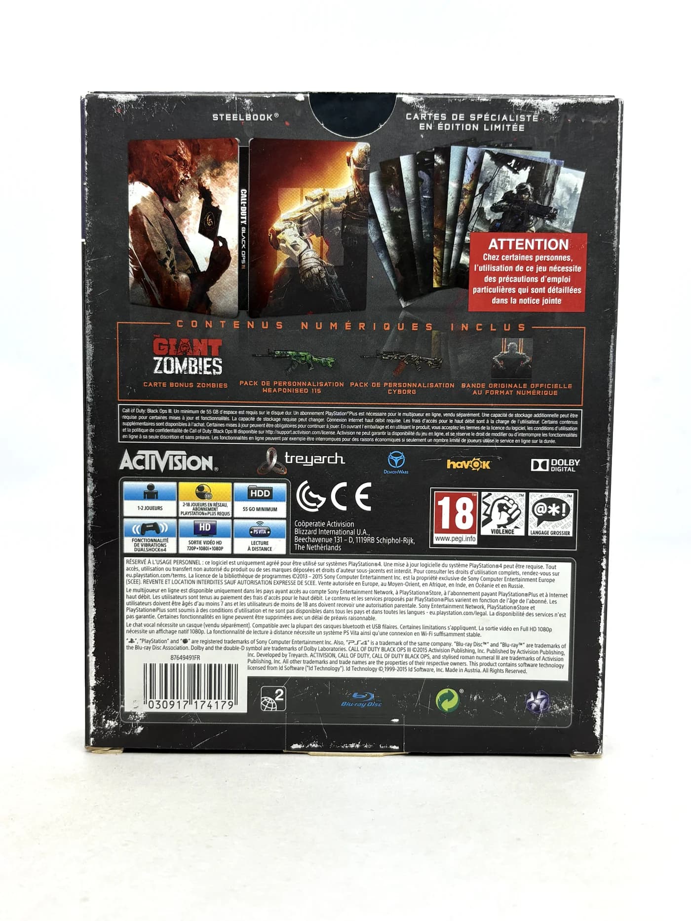 Call of Duty Black Ops III Hardened Edition PS4