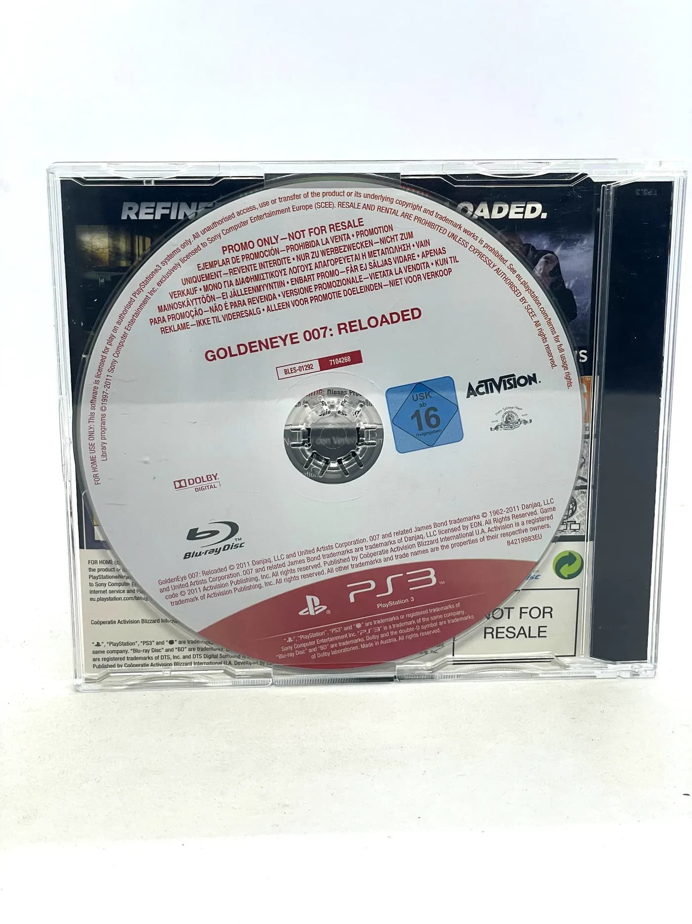 Goldeneye 007 Reloaded PROMO PRESS PS3