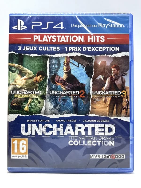 Uncharted The Nathan Drake Collection PS4 (Brand New & Sealed)