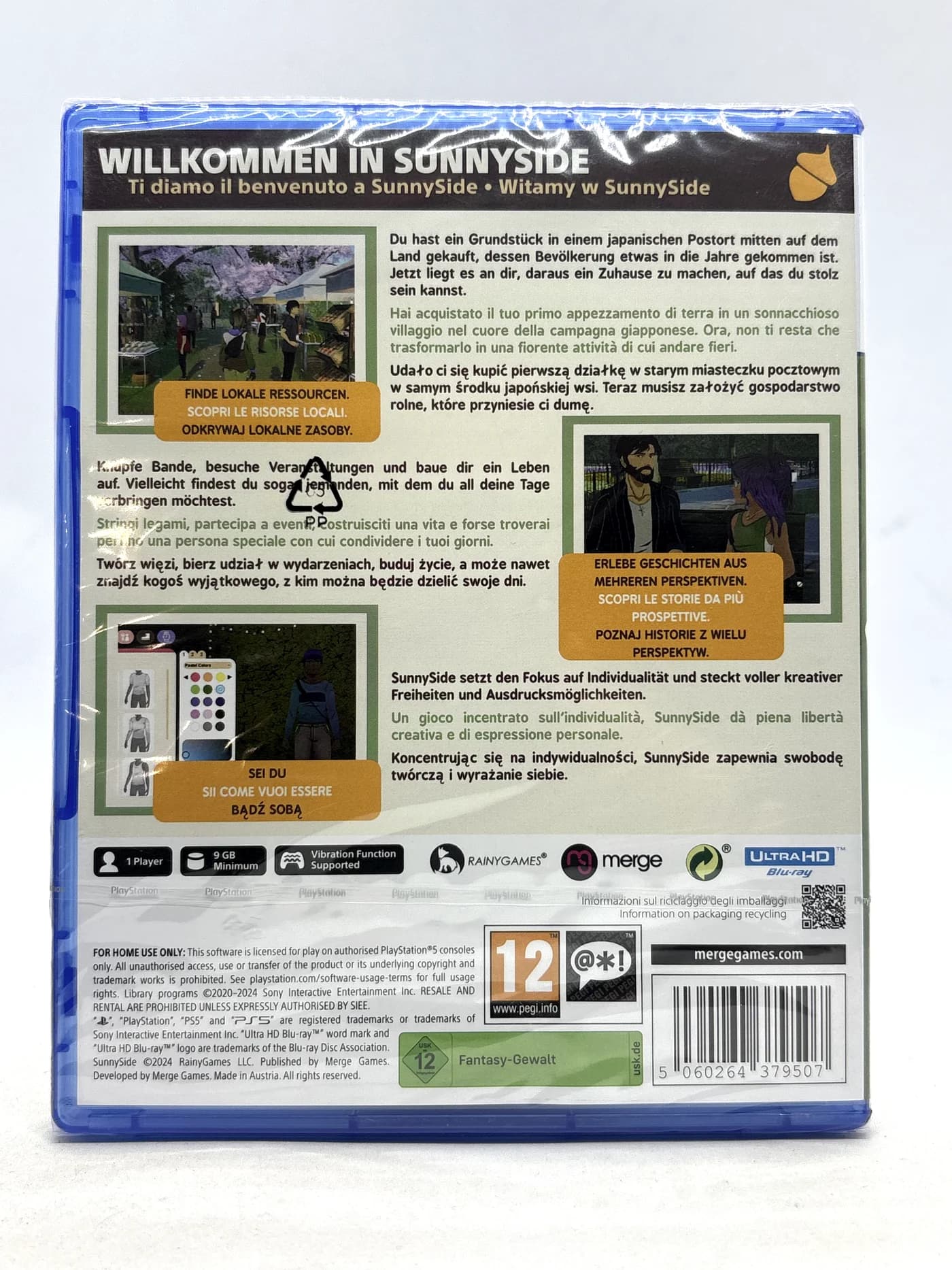 SunnySide PS5 (New and sealed)