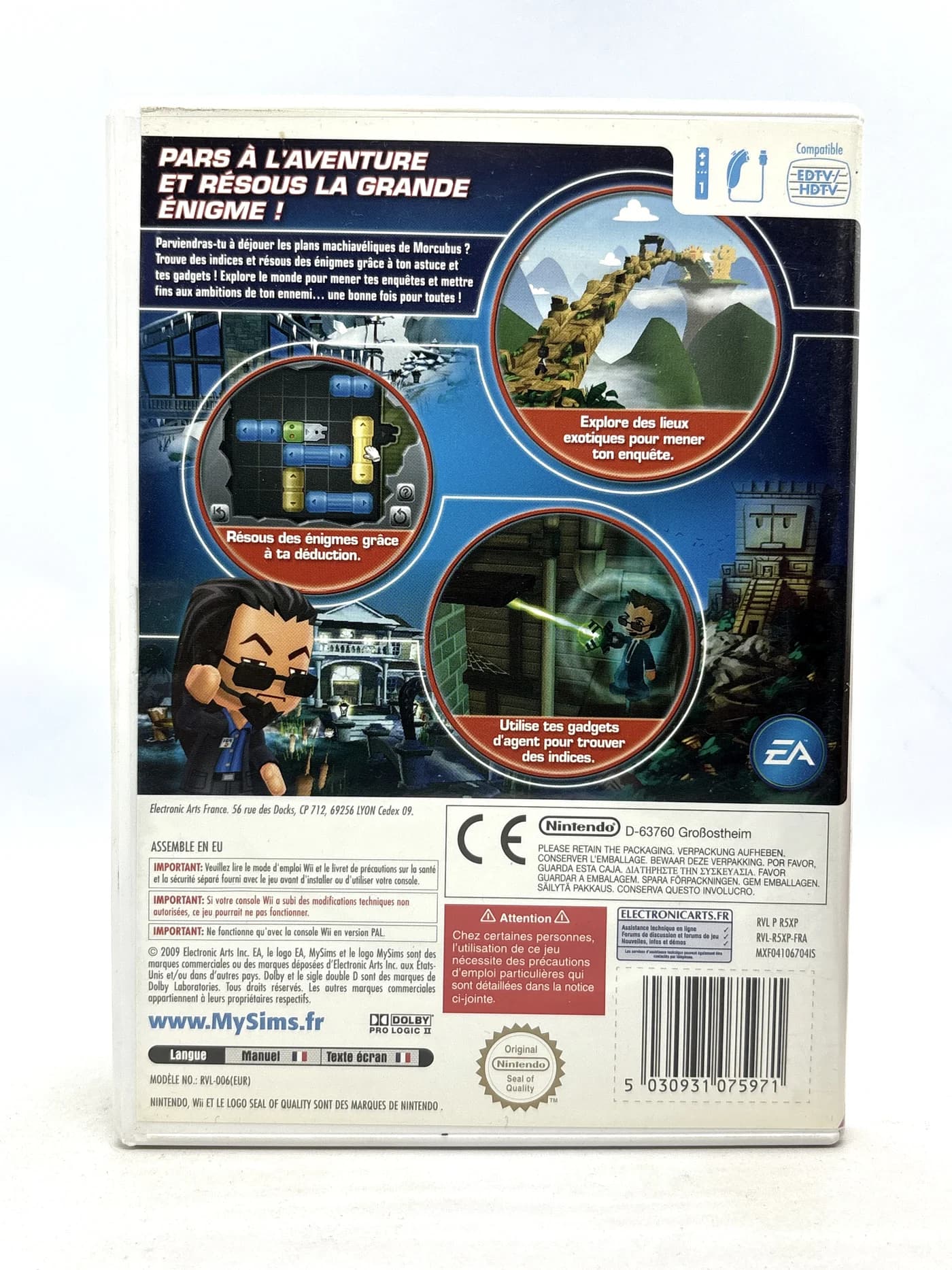 My Sims Agents Nintendo Wii