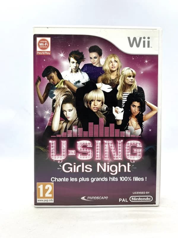 U-Sing Girls Night Nintendo Wii