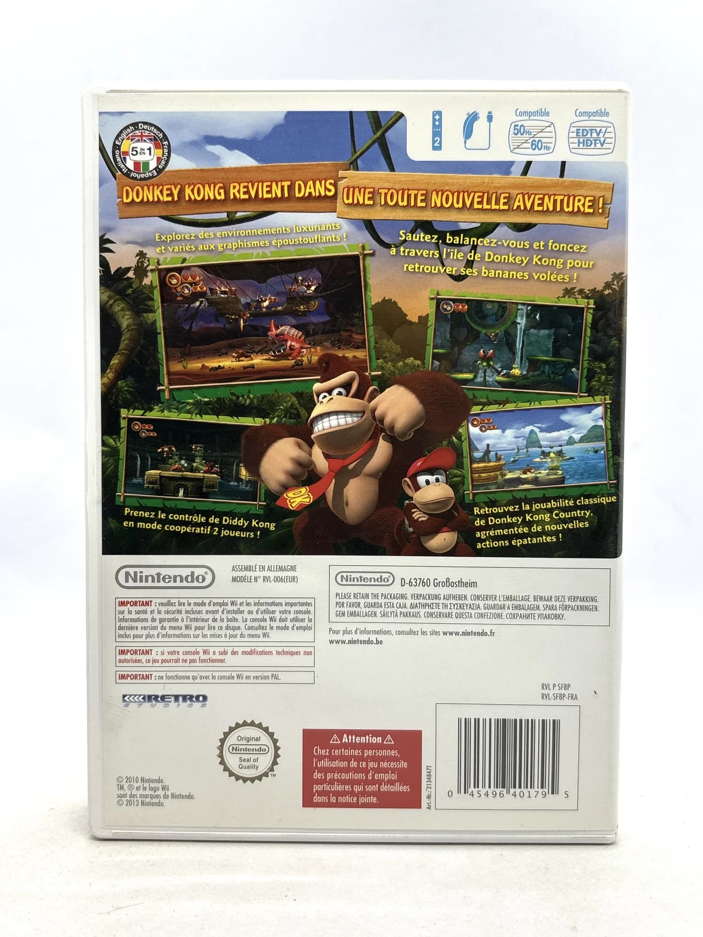 Donkey Kong Country Returns Nintendo Wii