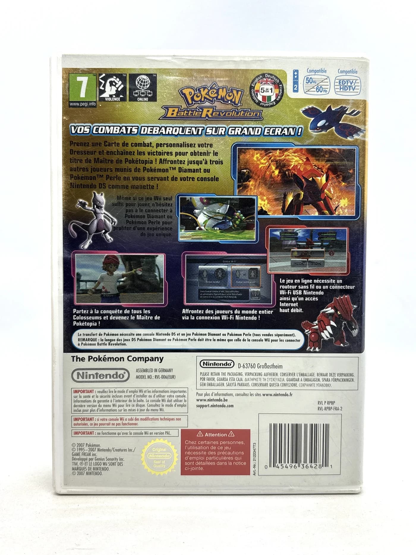 Pokemon Battle Revolution Nintendo Wii