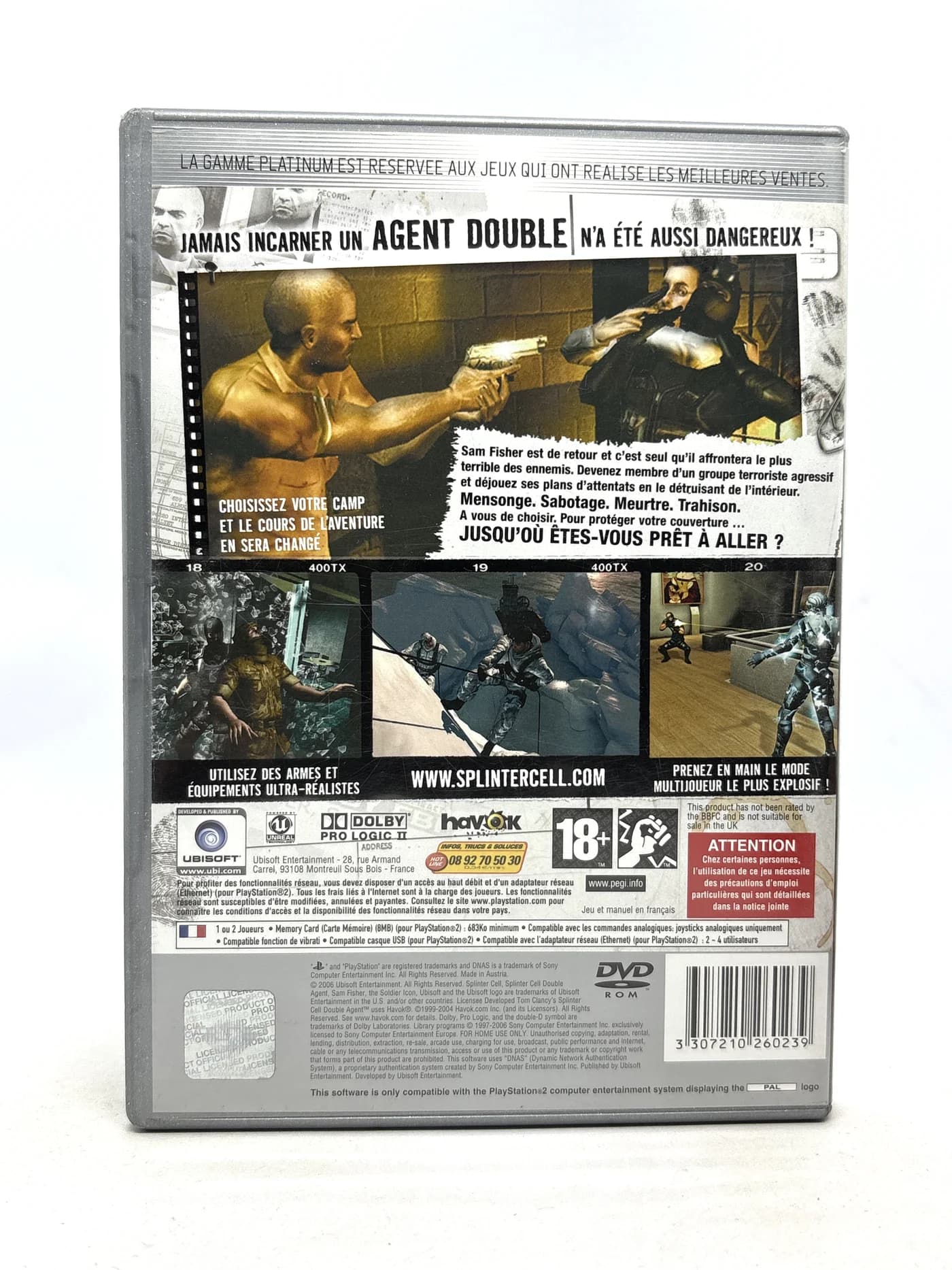 Splinter Cell Double Agent PS2