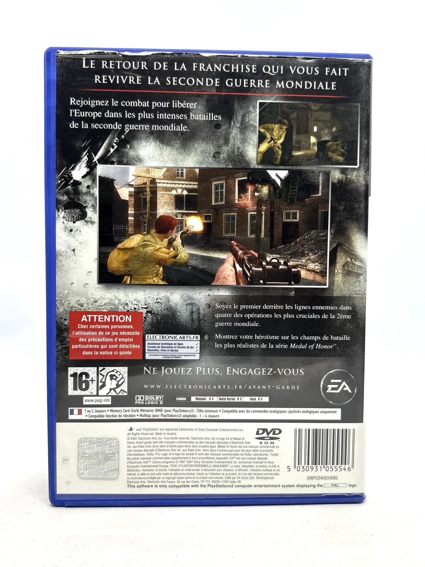 Medal of Honor Vanguard PS2