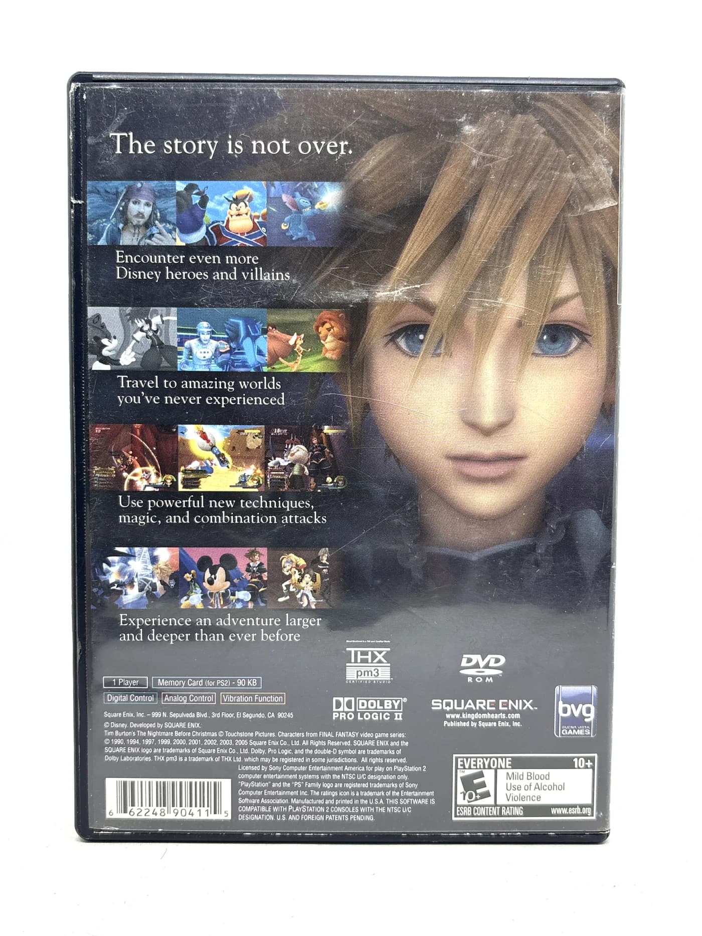 Kingdom Hearts II PS2 (NTSC-U)