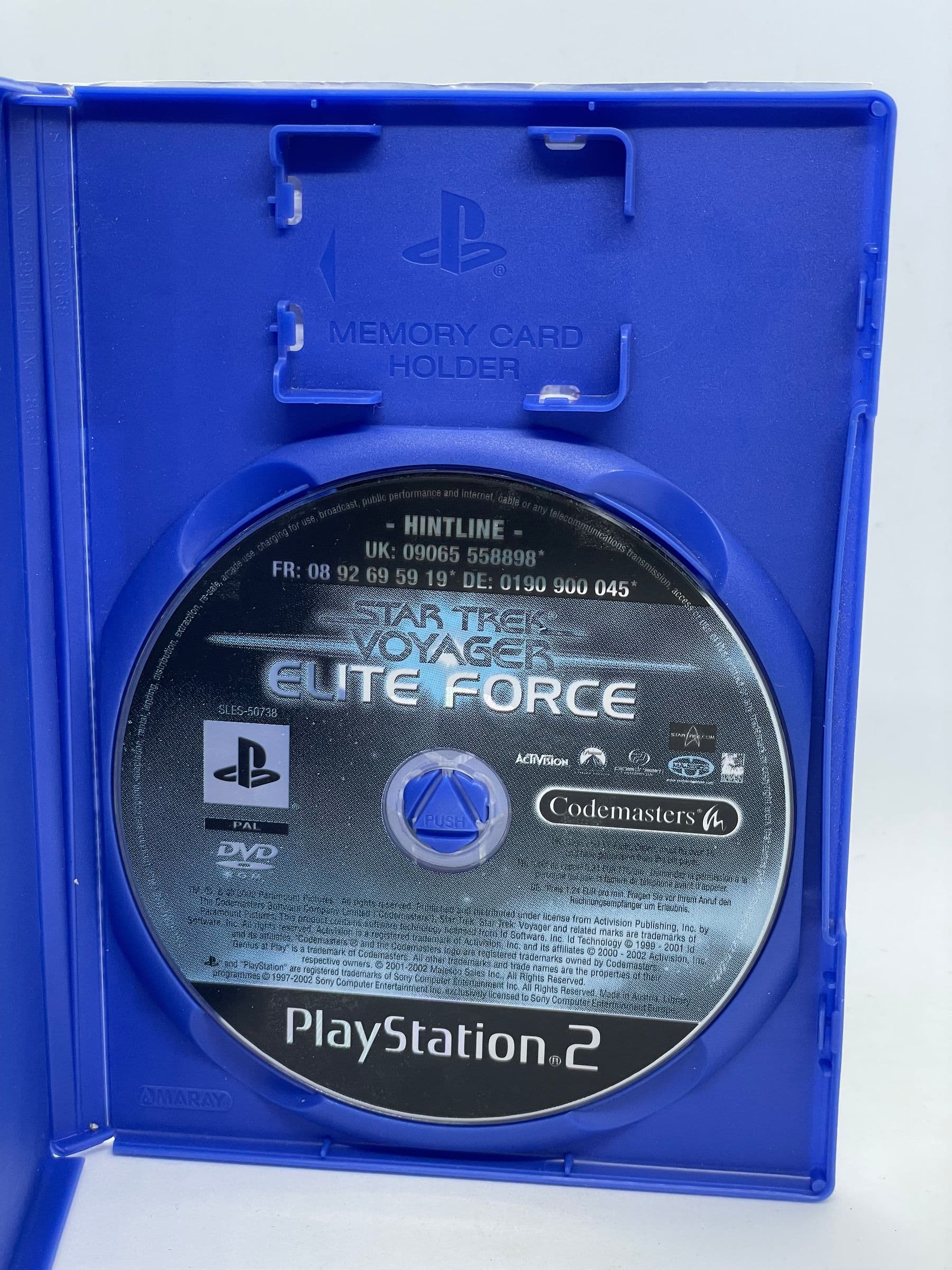 Star Trek Voyage Elite Force PS2 (CD)
