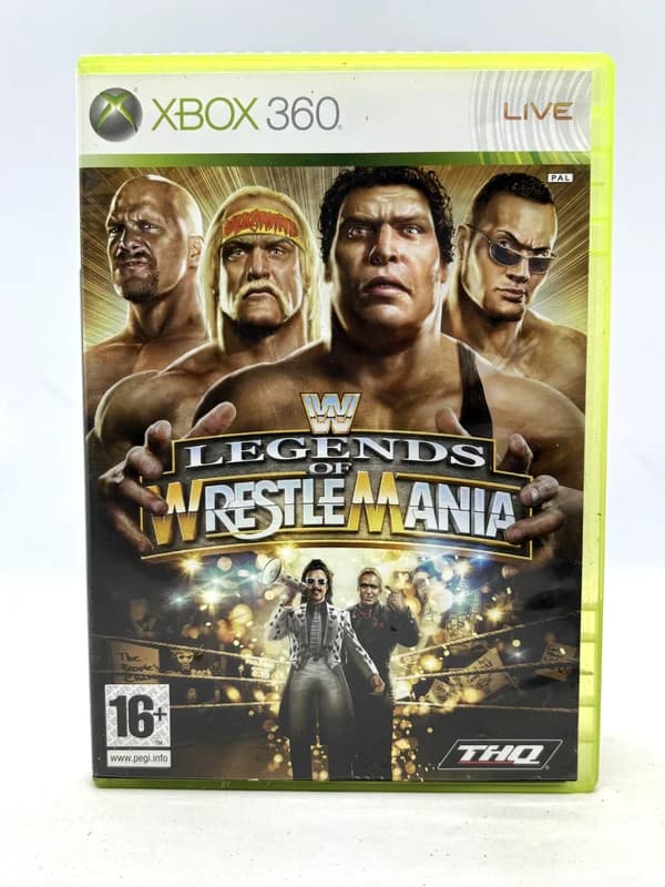 WWE Legends of Wrestlemania Xbox 360