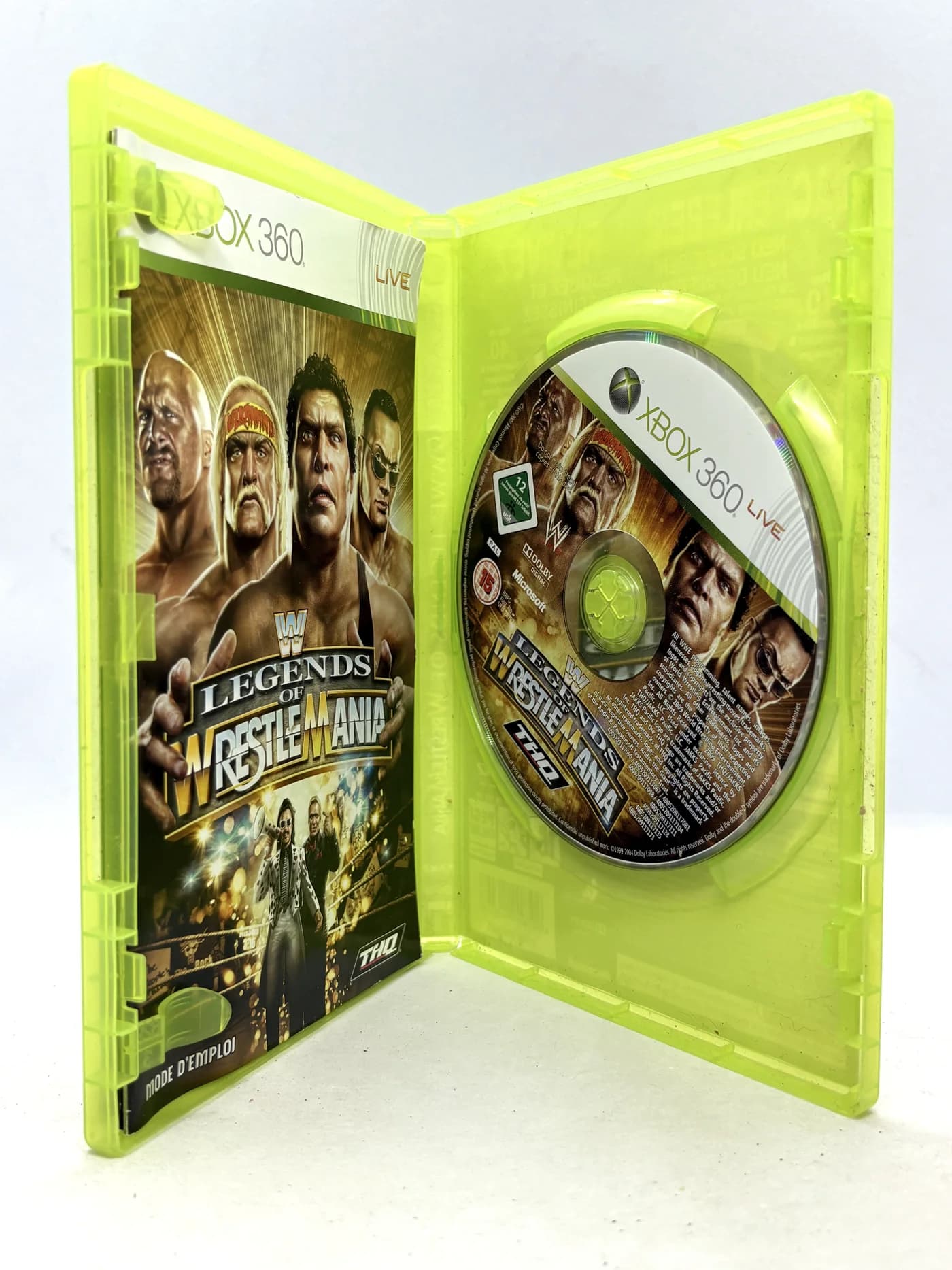 WWE Legends of Wrestlemania Xbox 360