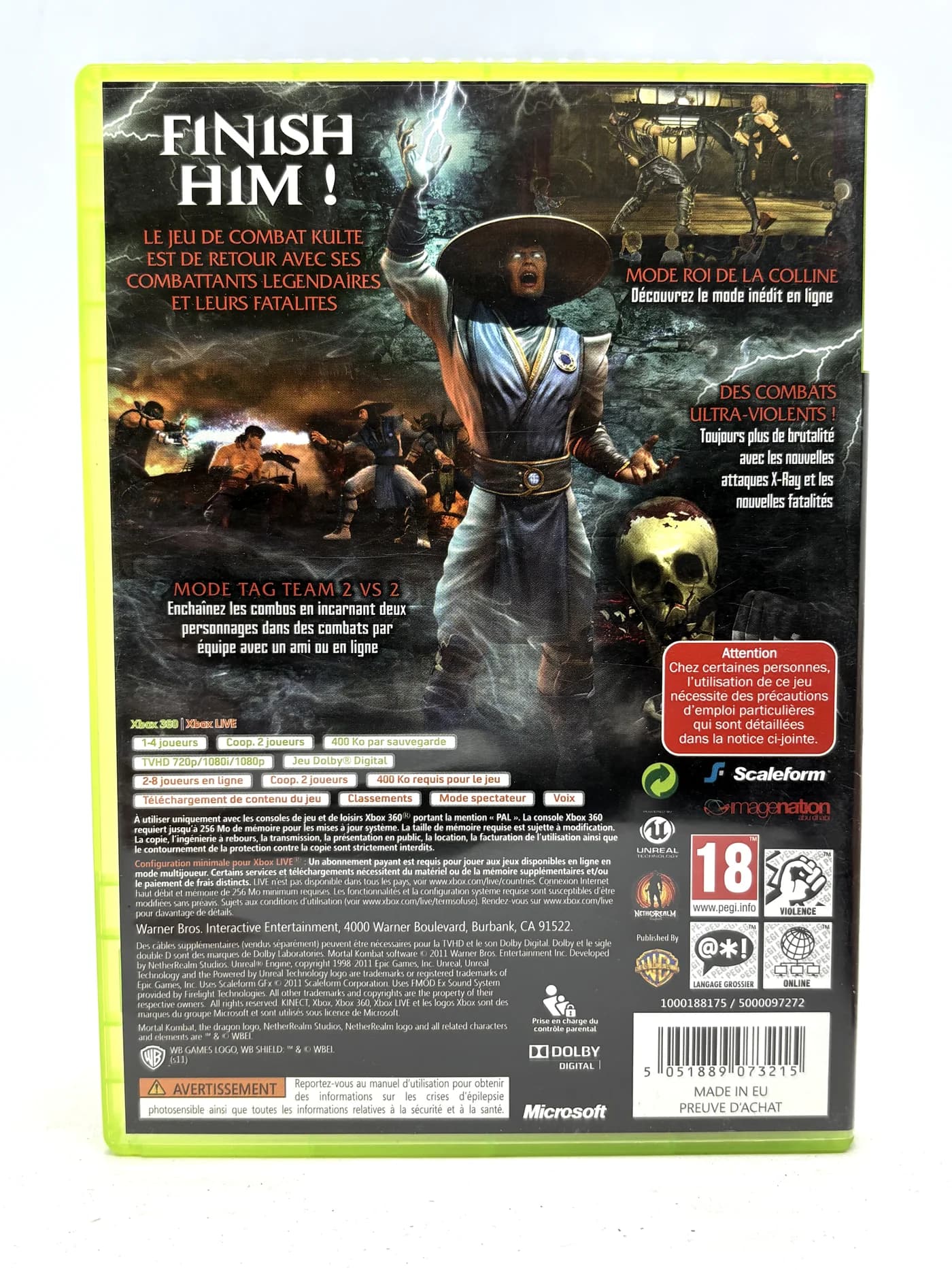 Mortal Kombat Xbox 360