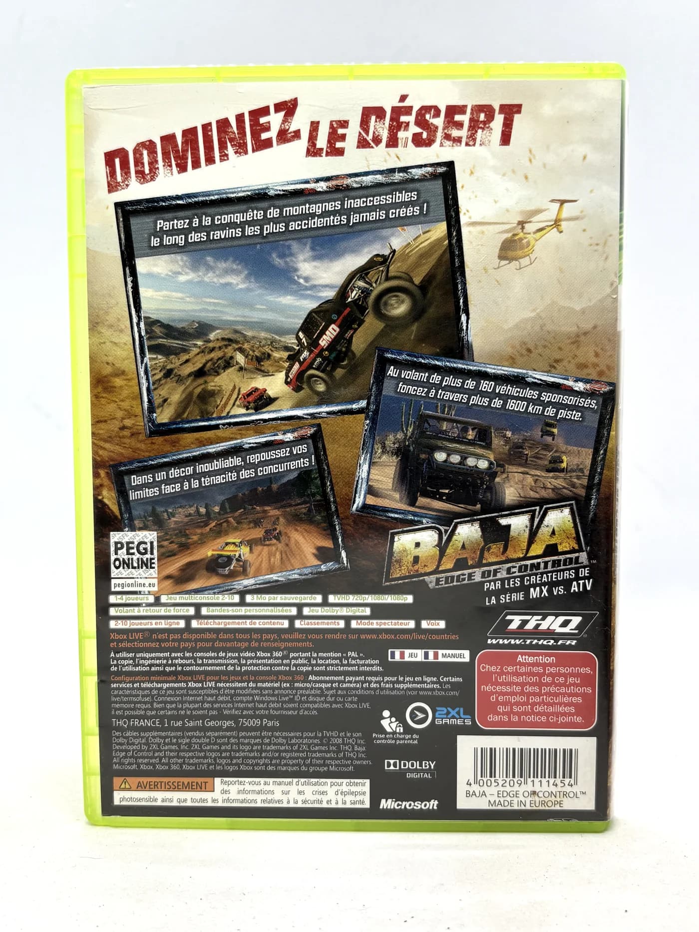 BAJA Edge of Control Xbox 360