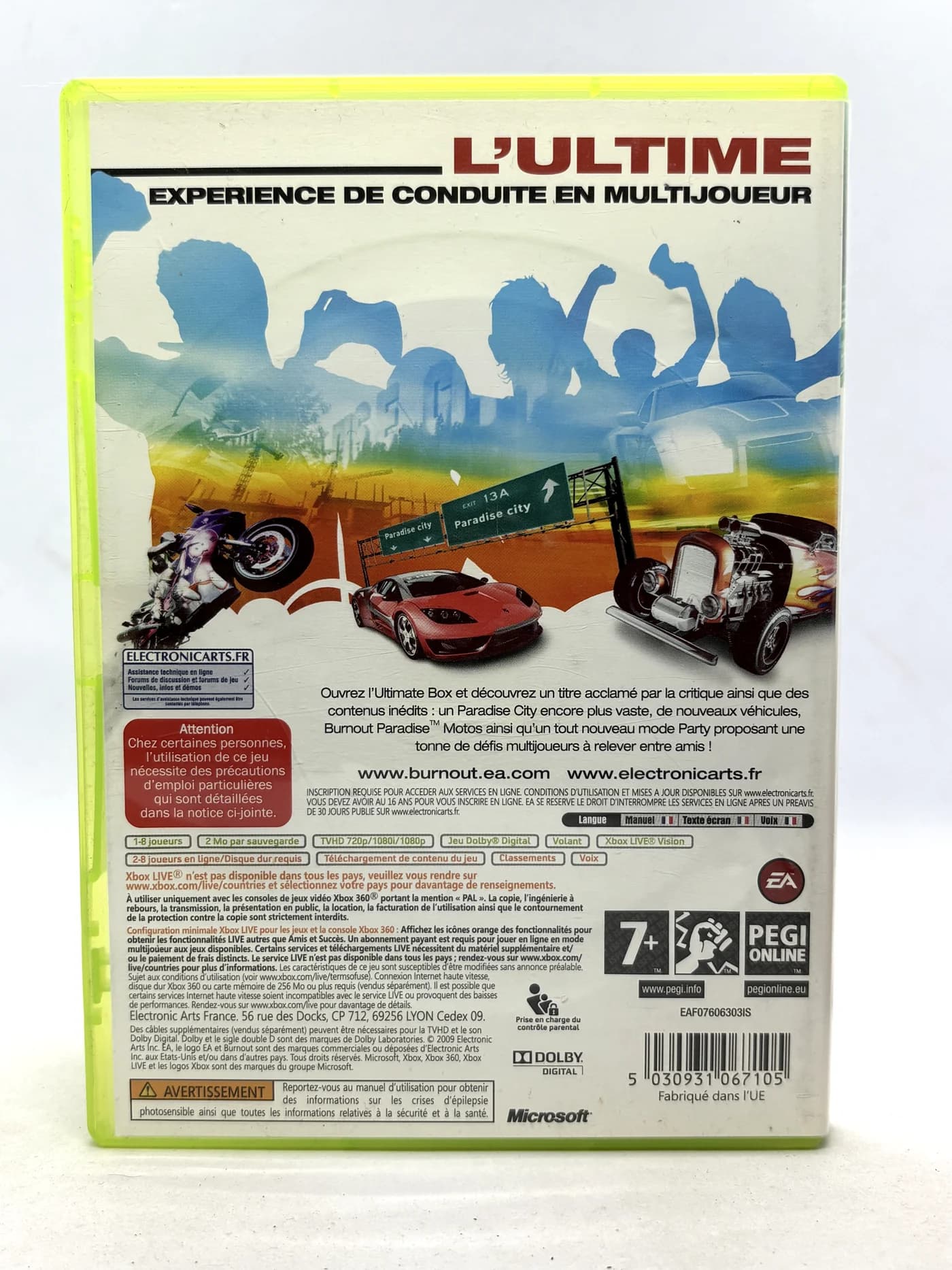 Burnout Paradise The Ultimate Box Xbox 360