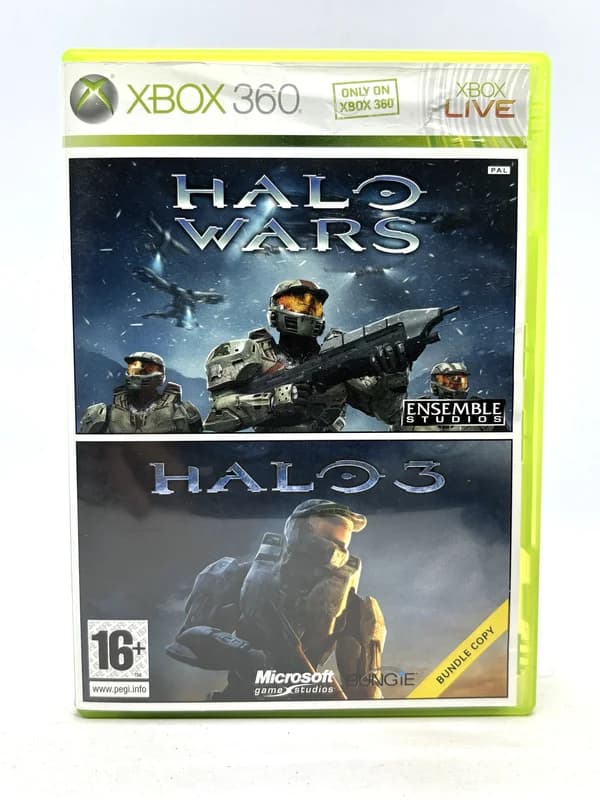 Halo Wars + Halo 3 Xbox 360