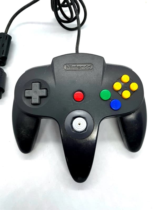 Original Nintendo 64 Controller Pad Black