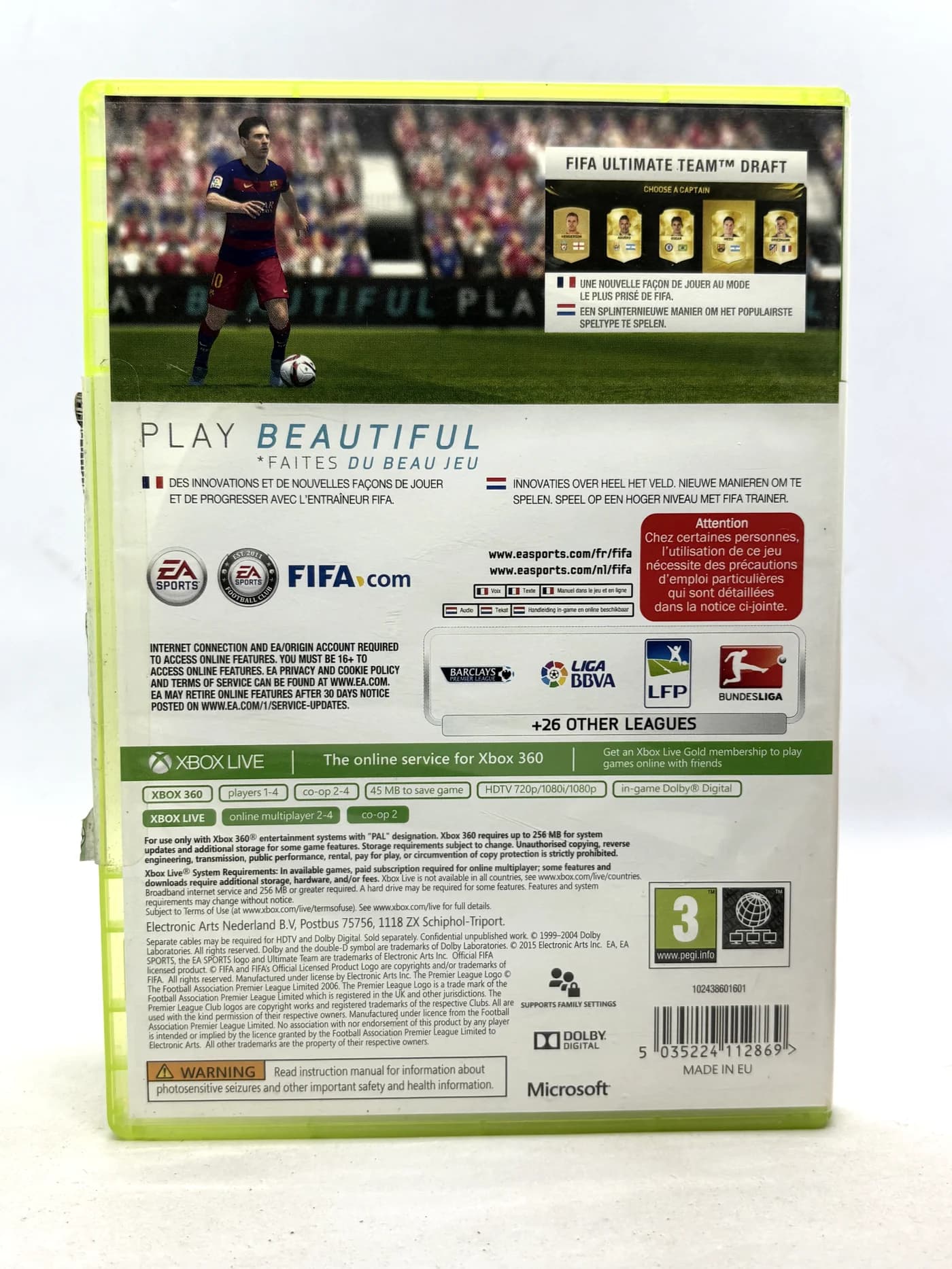 FIFA 16 Xbox 360
