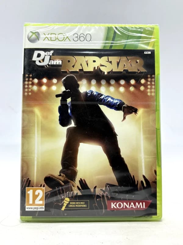 Def Jam Rapstar Xbox 360 (New & Sealed)