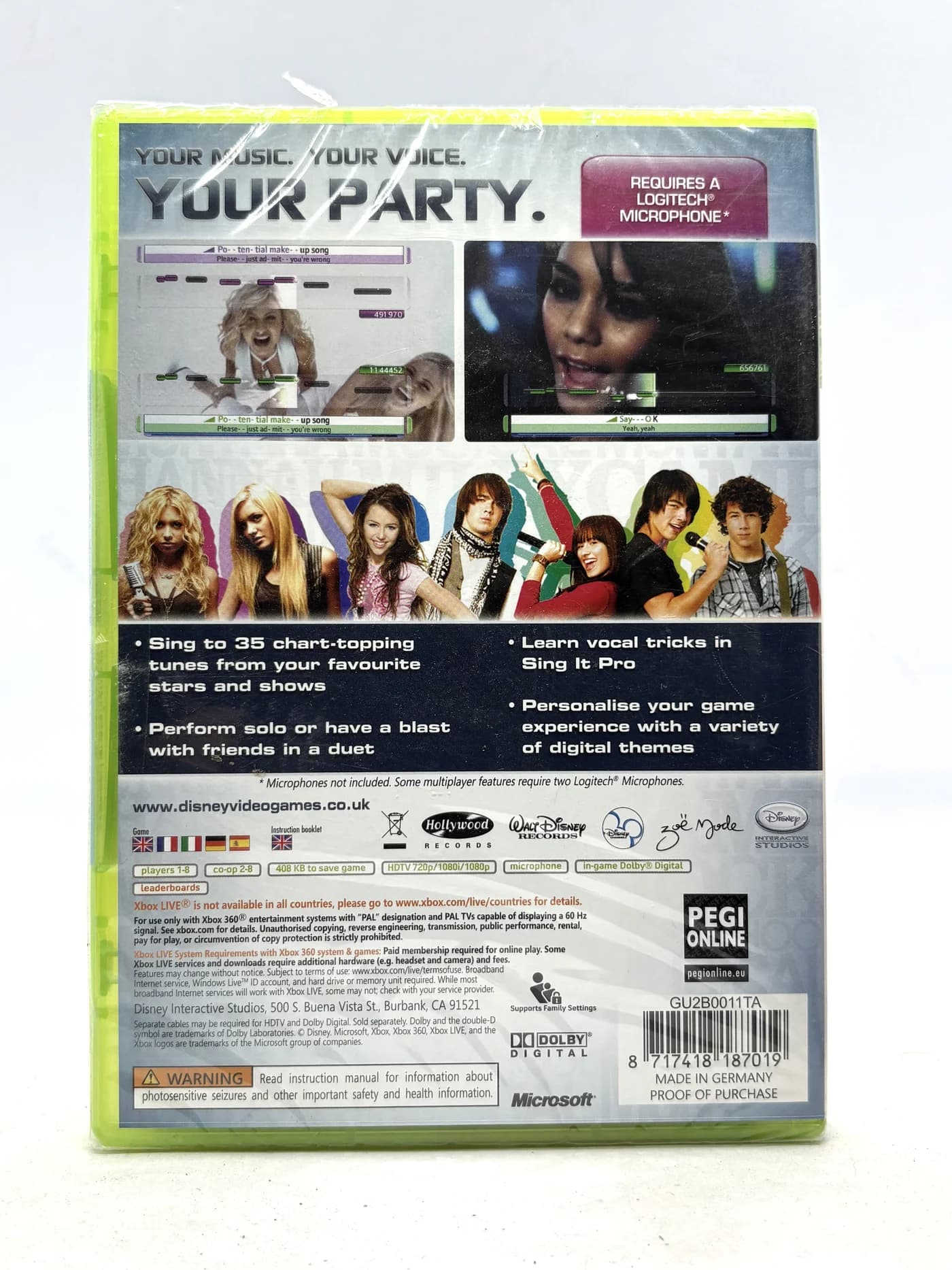 Disney Sing It Xbox 360 (Brand New and Factory Sealed)