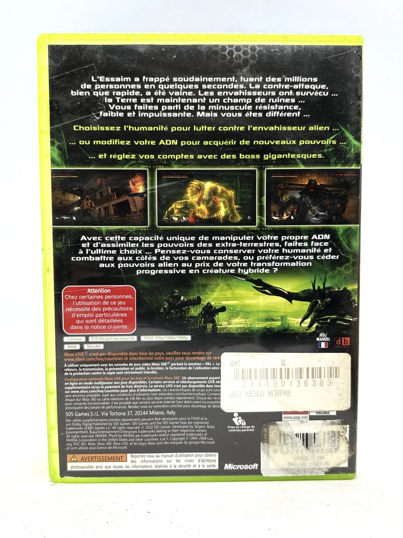 MorphX Xbox 360