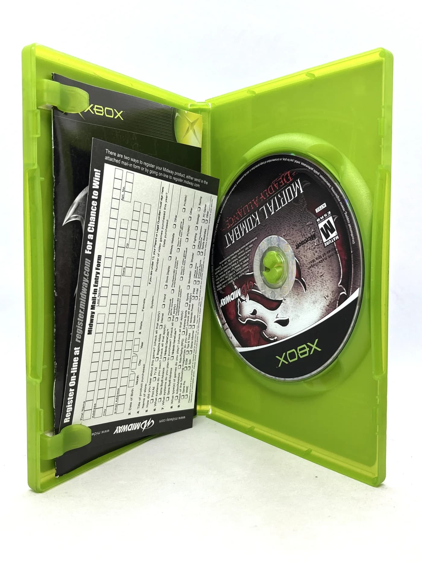 Mortal Kombat Deadly Alliance XBOX