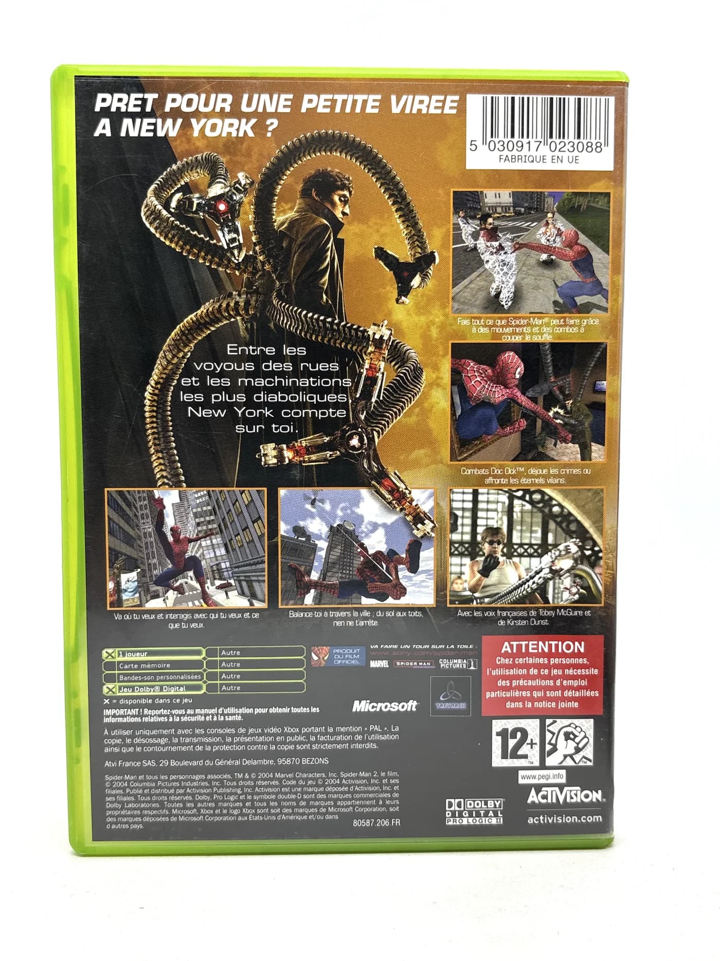 Spider-Man 2 XBOX