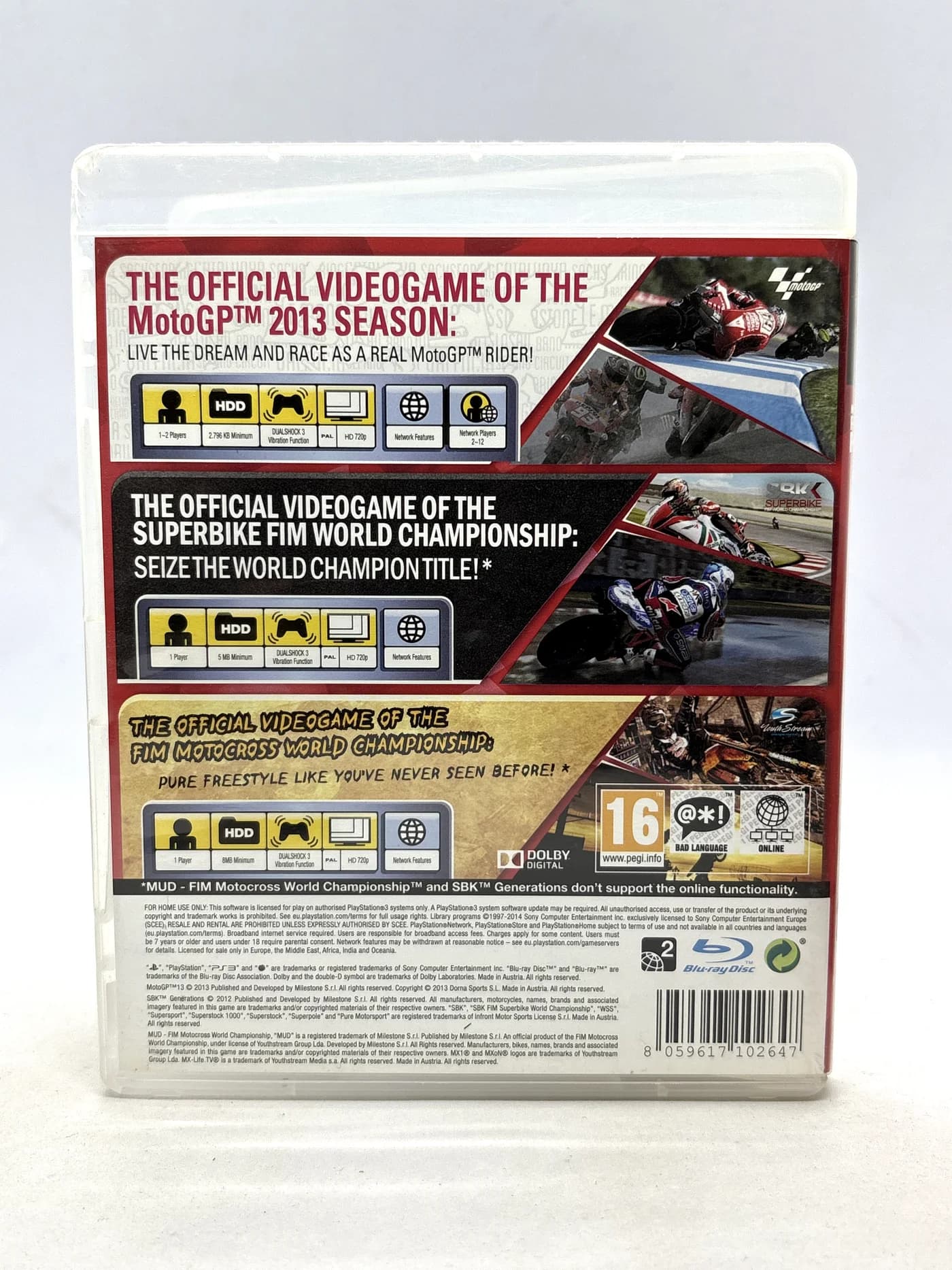 Motorbike Racing Pack PS3